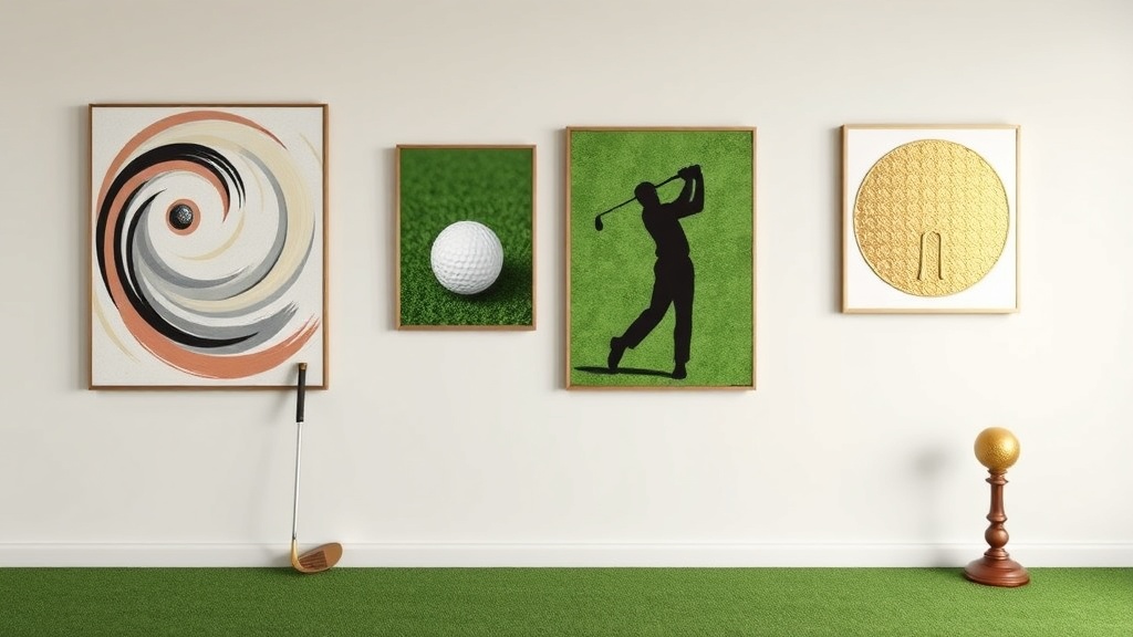 4 Top-Ranked Golf Wall Art Works for Avid Golfers